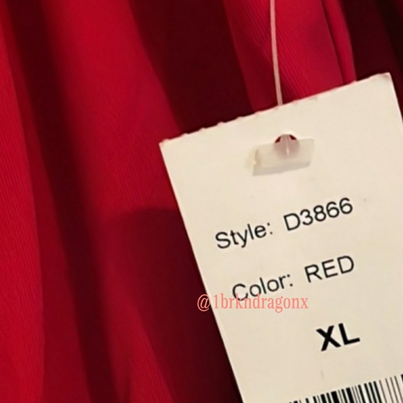 NWT Rose Red Ruched Long Sleeve Dress Red Mini Cocktail Party Evening Ruffle - Picture 4 of 15